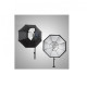 Софтбокс октобокс с сотами Visico FB-085 Beauty Dish (80см)
